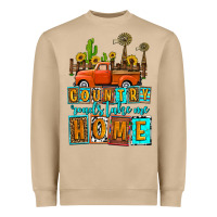 Country Roads Take Me Home Olivia Heavyweight Sweatshirt | Teevron
