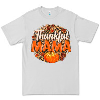 Dove Grey Thankful Mama Premium Tee - MaliasSmallBusiness