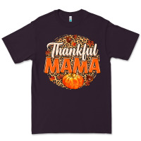 Plum Thankful Mama Premium Tee - MaliasSmallBusiness