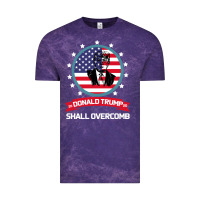 Cloud Purple DONALD TRUMP 2016 WE SHALL OVERCOMB Vintage Tee - Bettercallsaul