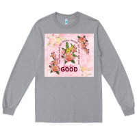 Heather Grey turn it for good Long Sleeve Tee - TumblerDesignByShophia