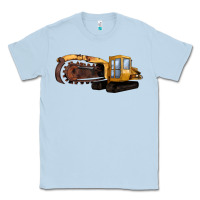Dusty Blue Thencher Chain Classic Tee - LillyAllenDesigns