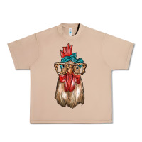 Burro chicken with bandana and leopard Urban Heavy Tee - texasbilliewilder