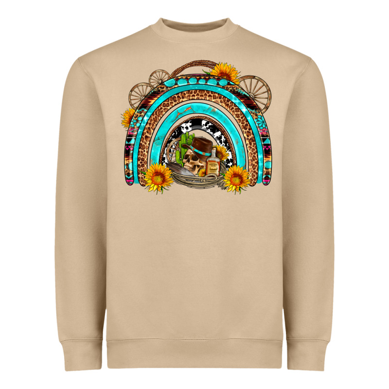 Easter Rainbow Olivia Heavyweight Sweatshirt by OliviaCreatesArt | Teevron