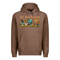 Chestnut thanksgiving tis' the season with trucks bbs Premium Hoodie - BundleAndBundleShop
