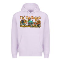 Lilac thanksgiving tis' the season with trucks bbs Premium Hoodie - BundleAndBundleShop