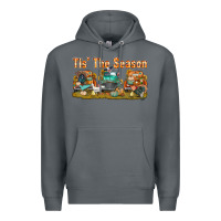 Rock thanksgiving tis' the season with trucks bbs Premium Hoodie - BundleAndBundleShop