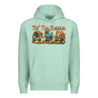 Seafoam thanksgiving tis' the season with trucks bbs Premium Hoodie - BundleAndBundleShop