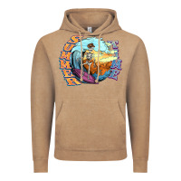 Vintage Coffee summer time skeleton surfing Vintage Hoodie - NancyCooperArtShop