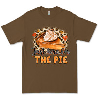 Cacao Just Here For The Pie Premium Tee - MaliasSmallBusiness