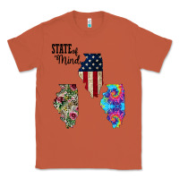 Copper Im in a Fishing State of Mind Illinois Classic Tee - Bettercallsaul