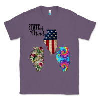 Im In A Fishing State Of Mind Illinois Classic Tee | Teevron