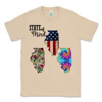 Mushroom Im in a Fishing State of Mind Illinois Classic Tee - Bettercallsaul