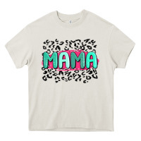 Cream mama leopard Heavy Core Tee - MaliasSmallBusiness