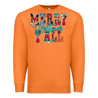Carrot merry christmas y'all Premium Sweatshirt - CowhideDigitalArt