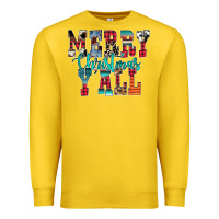 Lemon merry christmas y'all Premium Sweatshirt - CowhideDigitalArt
