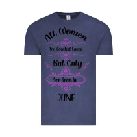 Vintage Denim all women are created equal but only the smartest are born in july bla Vintage Tee - Bettercallsaul