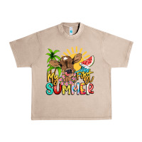 French Oak My first summer baby cow Urban Heavy Tee - NancyCooperArtShop