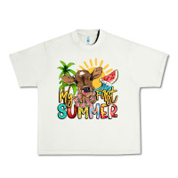 Pistachio My first summer baby cow Urban Heavy Tee - NancyCooperArtShop