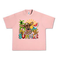 Salmon My first summer baby cow Urban Heavy Tee - NancyCooperArtShop