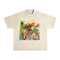 Sandshell My first summer baby cow Urban Heavy Tee - NancyCooperArtShop