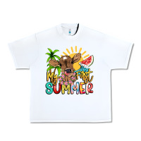 White My first summer baby cow Urban Heavy Tee - NancyCooperArtShop