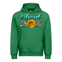 Emerald blessed mom with sunflower Urban Hoodie - Artiststas