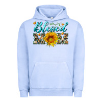 Pigment Grape Ice blessed mom with sunflower Urban Hoodie - Artiststas