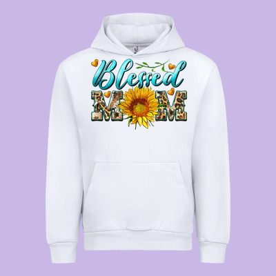 Blessed Mom With Sunflower Urban Hoodie Designed By Artiststas