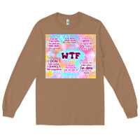 Toasted Coconut sarcastic wtf Long Sleeve Tee - TumblerDesignByShophia
