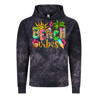 Cloud Black Beach vibes Vintage Hoodie - NancyCooperArtShop