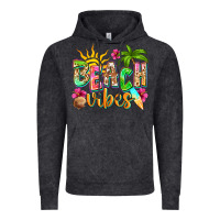 Vintage Black Beach vibes Vintage Hoodie - NancyCooperArtShop
