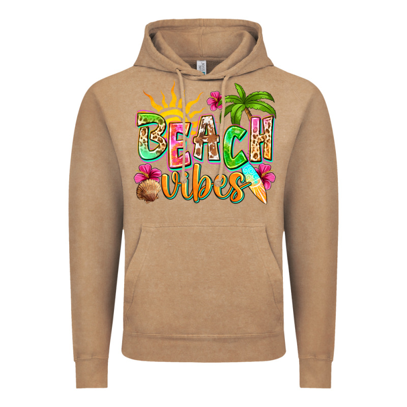 Beach Vibes Vintage Hoodie by NancyCooperArtShop | Teevron