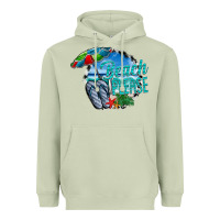 Matcha beach please Heavyweight Hoodie - CowhideDigitalArt