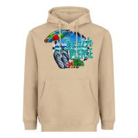 Mushroom beach please Heavyweight Hoodie - CowhideDigitalArt