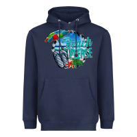 Navy beach please Heavyweight Hoodie - CowhideDigitalArt