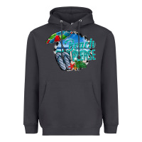 Smoke beach please Heavyweight Hoodie - CowhideDigitalArt
