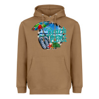 Toasted Coconut beach please Heavyweight Hoodie - CowhideDigitalArt
