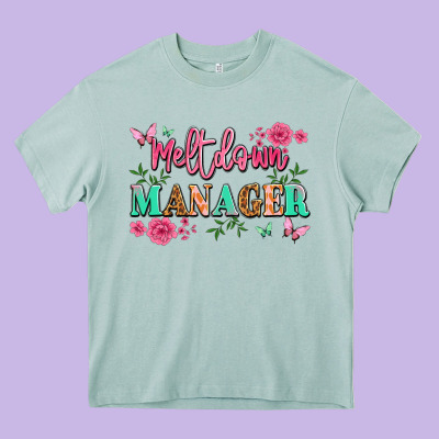 Meltdown Manager Heavy Core Tee Designed By Jahusdesignshop