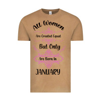 Vintage Camel all women are created equal but only the smartest are born in january Vintage Tee - Bettercallsaul