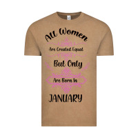 Vintage Coffee all women are created equal but only the smartest are born in january Vintage Tee - Bettercallsaul