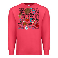 Cardinal winter festive essentials Premium Sweatshirt - CowhideDigitalArt