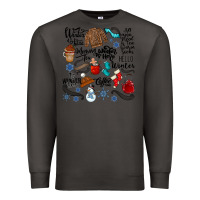 Smoke winter festive essentials Premium Sweatshirt - CowhideDigitalArt