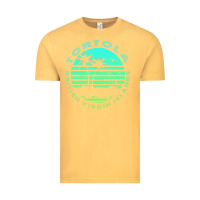 Vintage Mustard Bvi Tortola British Caribbean Island Souvenir Vintage Tee - minhPixels