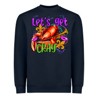 Navy let's get cray with crawfish olivia Heavyweight Sweatshirt - OliviaCreatesArt
