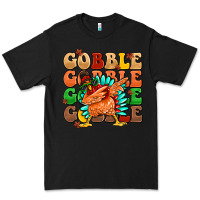 Black gobble gobble gobble gobble turkey Premium Tee - MaliasSmallBusiness