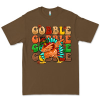 Cacao gobble gobble gobble gobble turkey Premium Tee - MaliasSmallBusiness