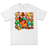 White gobble gobble gobble gobble turkey Premium Tee - MaliasSmallBusiness