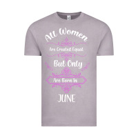 Vintage Zinc all women are created equal but only the smartest are born in june Vintage Tee - Bettercallsaul