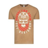 Vintage Camel Production Crew Set Designer Movie Film Halloween Skull Vintage Tee - minhPixels